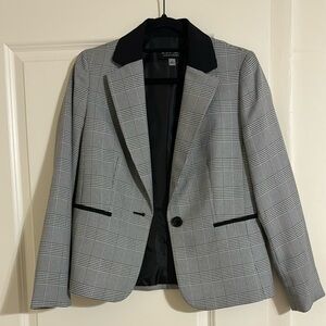 Black label by Evan houndstooth blazer size 4!